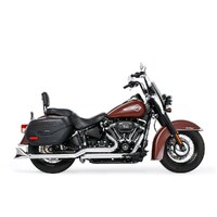 Freedom Performance FPE-HD00767 33" True Dual SharkTail Exhaust Chrome for Softail 18-Up