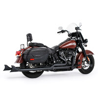 Freedom Performance FPE-HD00771 39" True Dual SharkTail Exhaust Chrome for Softail 18-Up