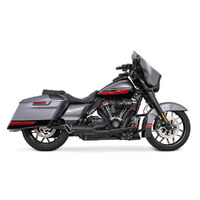 Freedom Performance FPE-HD00853 Combat 2-1 Exhaust Black w/Black End Cap for Touring 17-Up