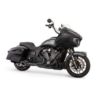 Freedom Performance FPE-IN00270 Turnout 2-1 Exhaust Black w/Black End Cap for Indian Challenger 20-Up