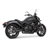 Freedom Performance FPE-MK00170 American Outlaw Shorty 2-1 Exhaust Black w/Black End Cap for Kawasaki Vulcan S 650cc 15-Up