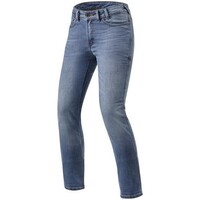 REV'IT! Victoria SF Ladies Jeans Standard Leg Classic Blue