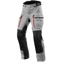 REV'IT! Sand 4 H2O Silver/Black Standard Leg Textile Pants [Size:4XL]