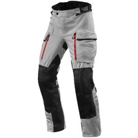 REV'IT! Sand 4 H2O Silver/Black Standard Leg Textile Pants