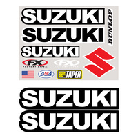 Factory Effex Suzuki Iron-On Rider Gear Kit