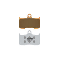 Galfer USA GAL-FD331G1375 HH Sintered Ceramic Compound Front Brake Pads for Indian Touring/Bagger 14-Up