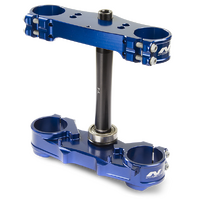 Neken Standard Triple Clamp Complete Set w/22mm Offset Blue for Husqvarna TC/FC 125/250/350/450 15-19