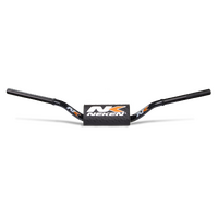 Neken Radical Design Handlebar CR High (OS Bar/Length 824mm/Height 126mm/Sweep 67mm) Black w/Black/Orange Pad