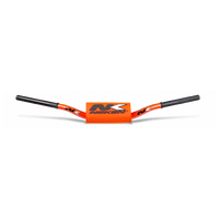 Neken Radical Design Handlebar RMZ (Conical Design/Length 814mm/Height 112mm/Sweep 76mm) Fluro Orange w/Fluro Orange Pad