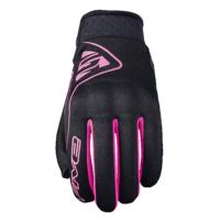 Five Globe Ladies Gloves Black/Pink