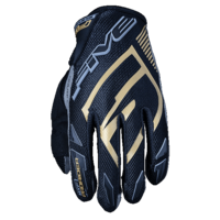 Five MXF Prorider S Black/Gold Gloves