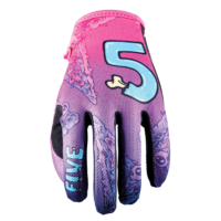 Five MXF4 Slice Purple Kids Gloves