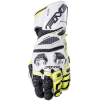 Five RFX Race Gloves Black/Fluro Yellow