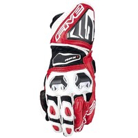 Five RFX-1 Race Gloves Red/White