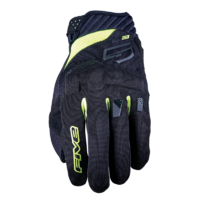 Five RS3 Evo Black/Fluro Yellow Gloves
