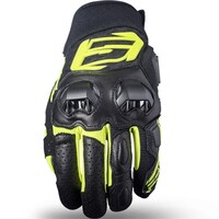 Five SF3 Gloves Black/Fluro Yellow