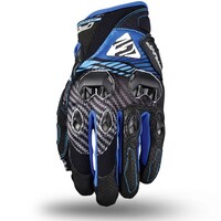 Five Stunt Evo Fibre/Blue Gloves