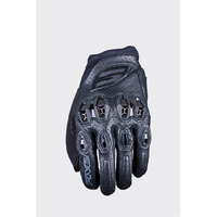 Five Stunt Evo 2 Leather Black Gloves