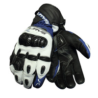 Rjays Long Cobra 2 Carbon Mens Gloves Blue/White/Black