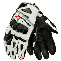 Rjays Short Cobra 2 Carbon Gloves White/Black
