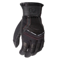 MotoDry Summer Black Gloves