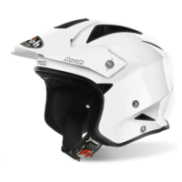 Airoh TRR-S Gloss White Trial Helmet