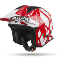 Airoh TRR-S Convert Red Trial Helmet