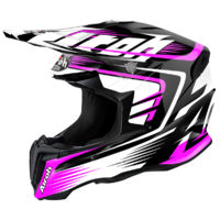 Airoh Twist Helmet Mix Gloss Violet/White/Black