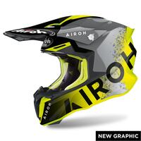 Airoh Twist 2.0 Bit Gloss Yellow Helmet