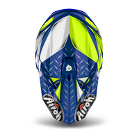 Airoh HAZV6154 Replacement Peak for Twist Helmets Iron Blue
