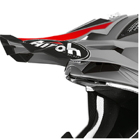 Airoh HAZV6353 Replacement Peak for Aviator ACE Helmets Trick Matte Red