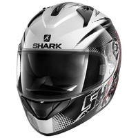 Shark Ridill Finks White/Black/Red Helmet