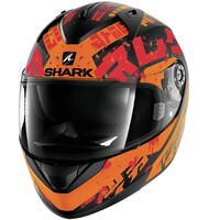 Shark Ridill Kengal Matte Black/Orange/Red Helmet
