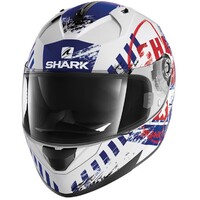 Shark Ridill Skyd White/Blue/Red Helmet