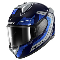 Shark Skwal i3 Rhad Black/Chrome/Blue Helmet