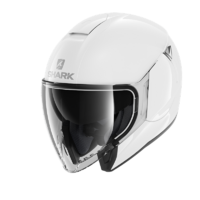 Shark Citycruiser Blank White Helmet