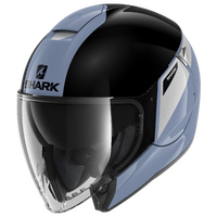 Shark Citycruiser Karonn Silver/Black Helmet