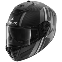 Shark Spartan RS Carbon Shawn Silver/Anthracite Helmet