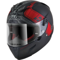 Shark Race-R Pro Helmet Replica Zarco 2018 France GP Matte Black/Anthracite/Red