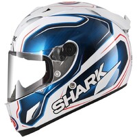 Shark Race-R Pro Helmet Replica Guintoli White/Blue/Black