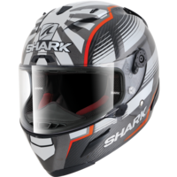 Shark Race-R Pro Carbon Replica Zarco Malaysian GP Red/Anthracite Helmet