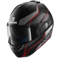 Shark Evo-One 2 Krono Matte Black/Anthracite/Red Helmet
