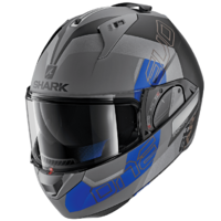 Shark Evo-One 2 Slasher Matte Anthracite/Black/Blue Helmet