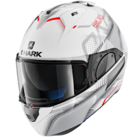 Shark Evo-One 2 Keenser White/Silver/Red Helmet