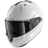 Shark Evo ES Blank White Modular Helmet