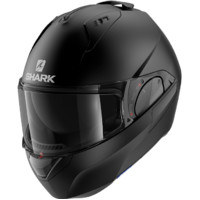 Shark Evo ES Blank Matte Black Modular Helmet
