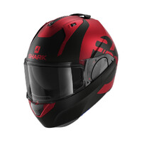Shark Evo ES Kedje Matte Red/Black Helmet Modular Helmet