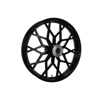 Hawg Halters Inc HHI-2135-MAR-B-845A-B Marquise/Prodigy Replica 21" x 3.25" Wheel Gloss Black for Touring 08-Up