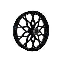 Hawg Halters Inc HHI-2340-MAR-B-845A-B 23" x 3.75" Marquise/Prodigy Replica Wheel Gloss Black for Touring 08-Up