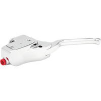 Hawg Halters Inc HHI-HCMA-CS23R Front 5/8" Bore Hydraulic Clutch Master Cylinder w/Roller Lever Chrome